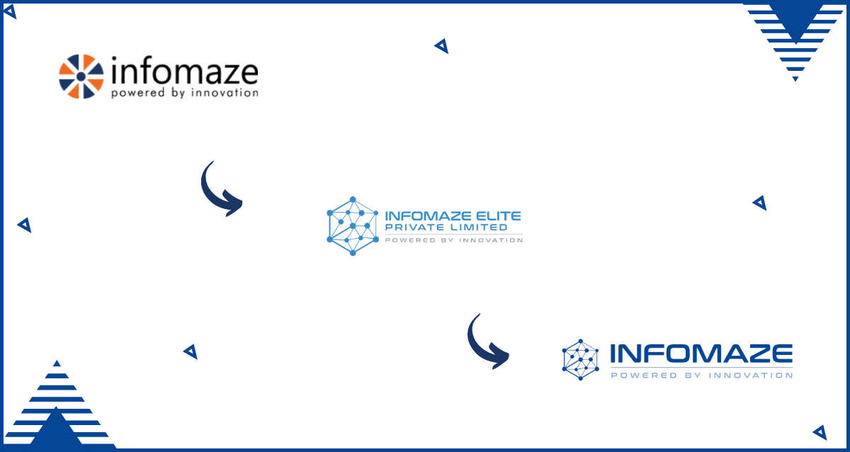 Evolution of the Infomaze Logo