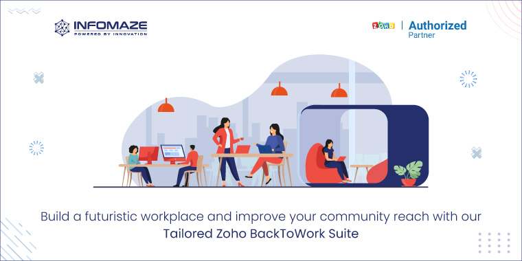 Zoho BackToWork suite to Monitor workspace safety