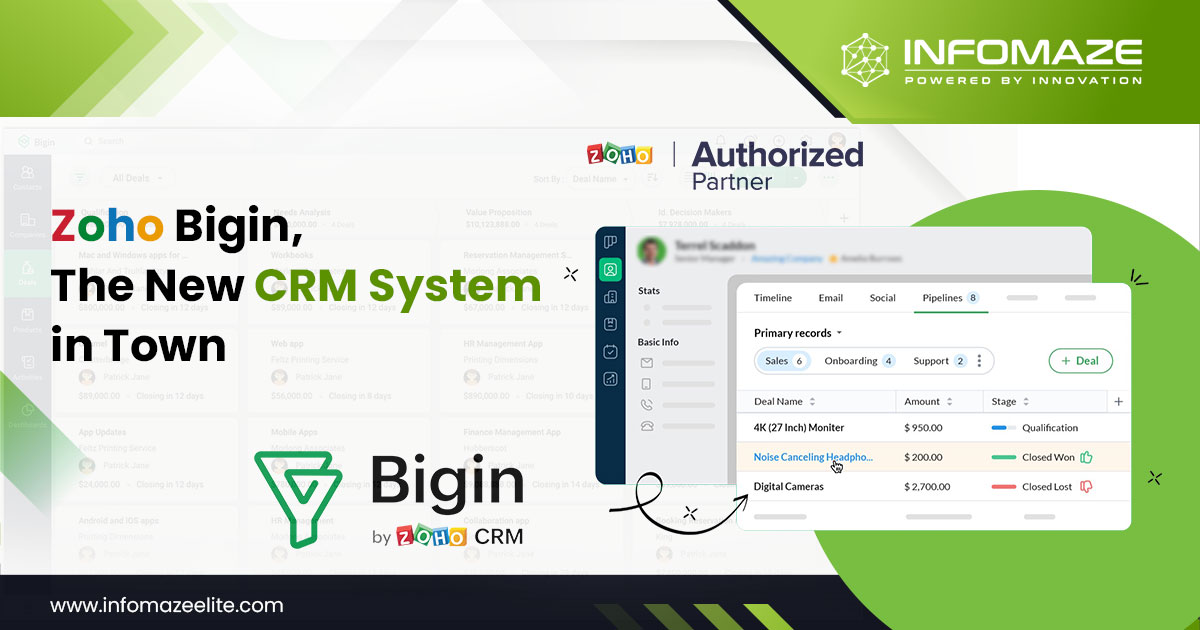 Zoho Bigin, The New CRM System in Town