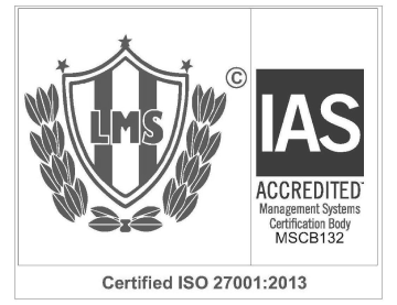 ISO 27001-2013 Certified