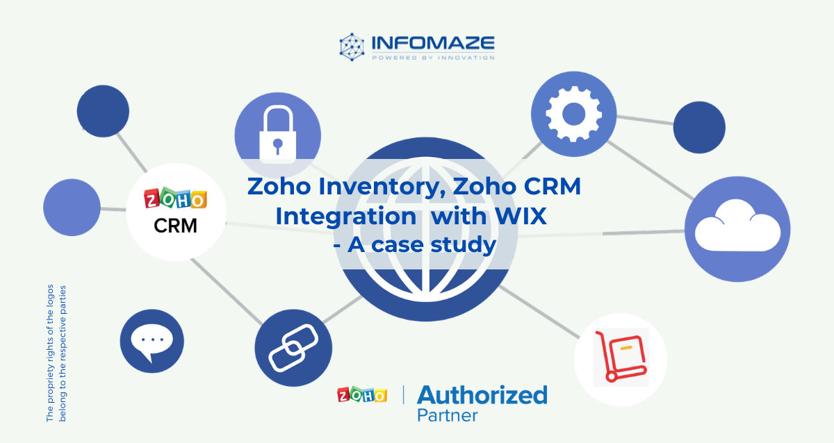 Zoho Inventory, Zoho CRM Integration with WIX - A casy study