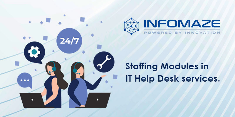 IT help desk staffing models