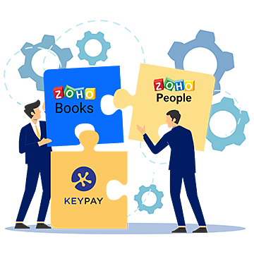 KeyPay Integration with Zoho Books