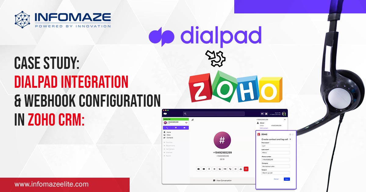 Dialpad App with Zoho CRM