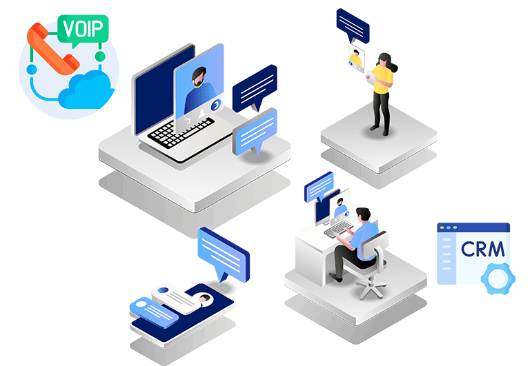 VoIP Live Chat Integration