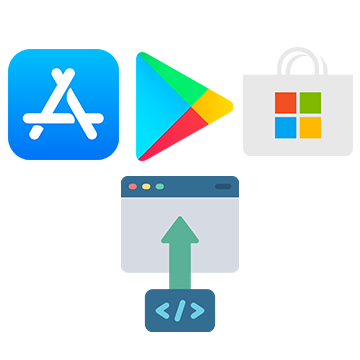 App Store, Google Play & Microsoft Store Deployment