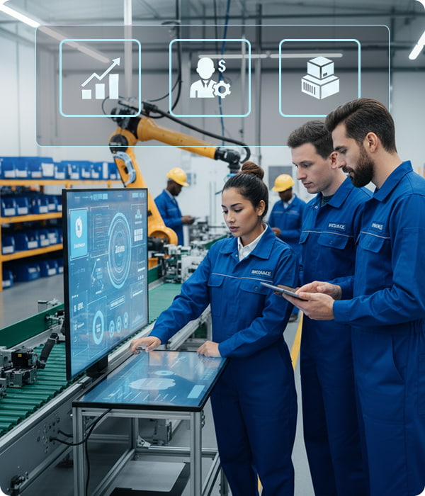 Detailed Implementation of Custom Manufacturing Software