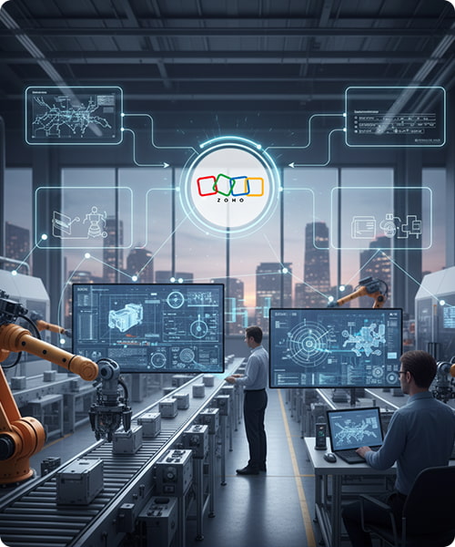 Manufacturing Management Solutions with Zoho’s Integrated Suite