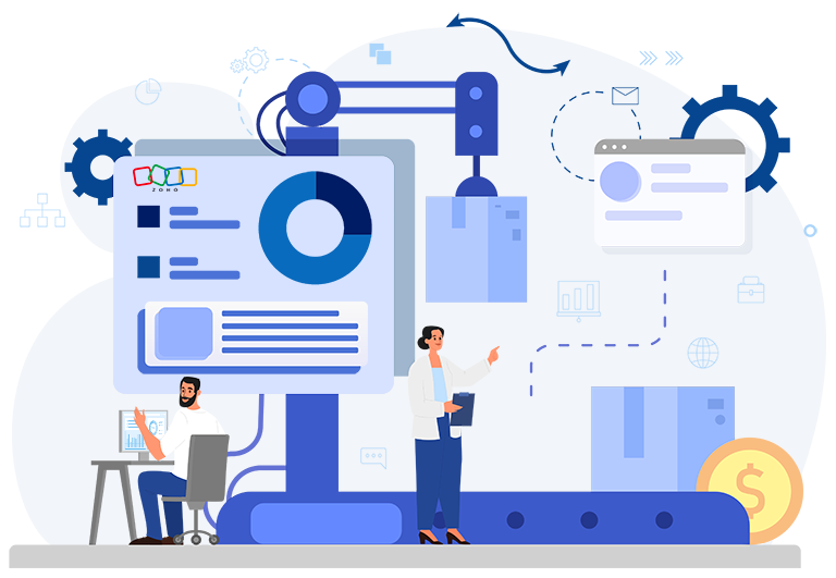 Streamlining Manufacturing Operations with Zoho Solutions