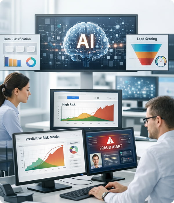 Enterprise AI Classification and Intelligent Scoring Framework