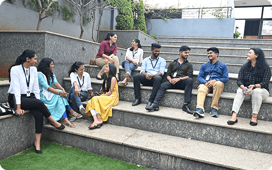 The campus extends beyond four walls