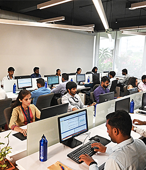 Team at work