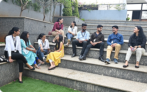 The campus extends beyond four walls