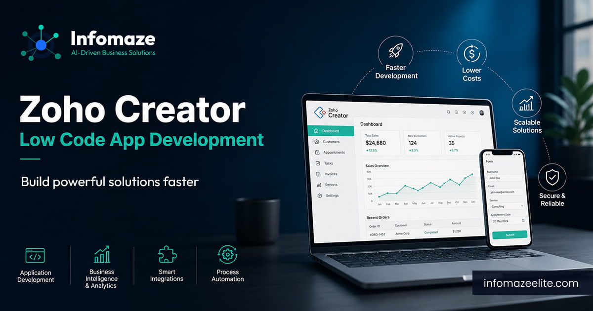 Zoho Creator a low-code application development platform