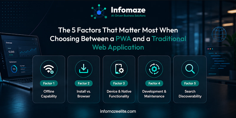 Factors that Matters When Choosing Between PWA and Traditional Web Application Factors that Matters When Choosing Between PWA and Traditional Web Application