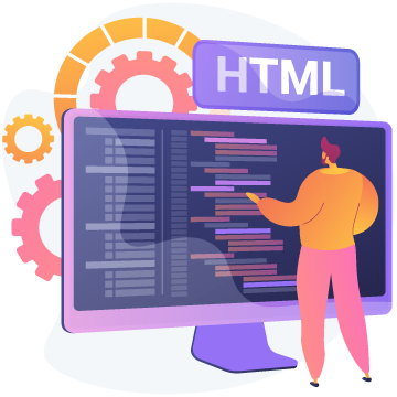 HTML to create webpage
